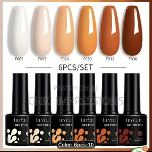 Lily'cute 6-Piece Gel Nail Polish Set