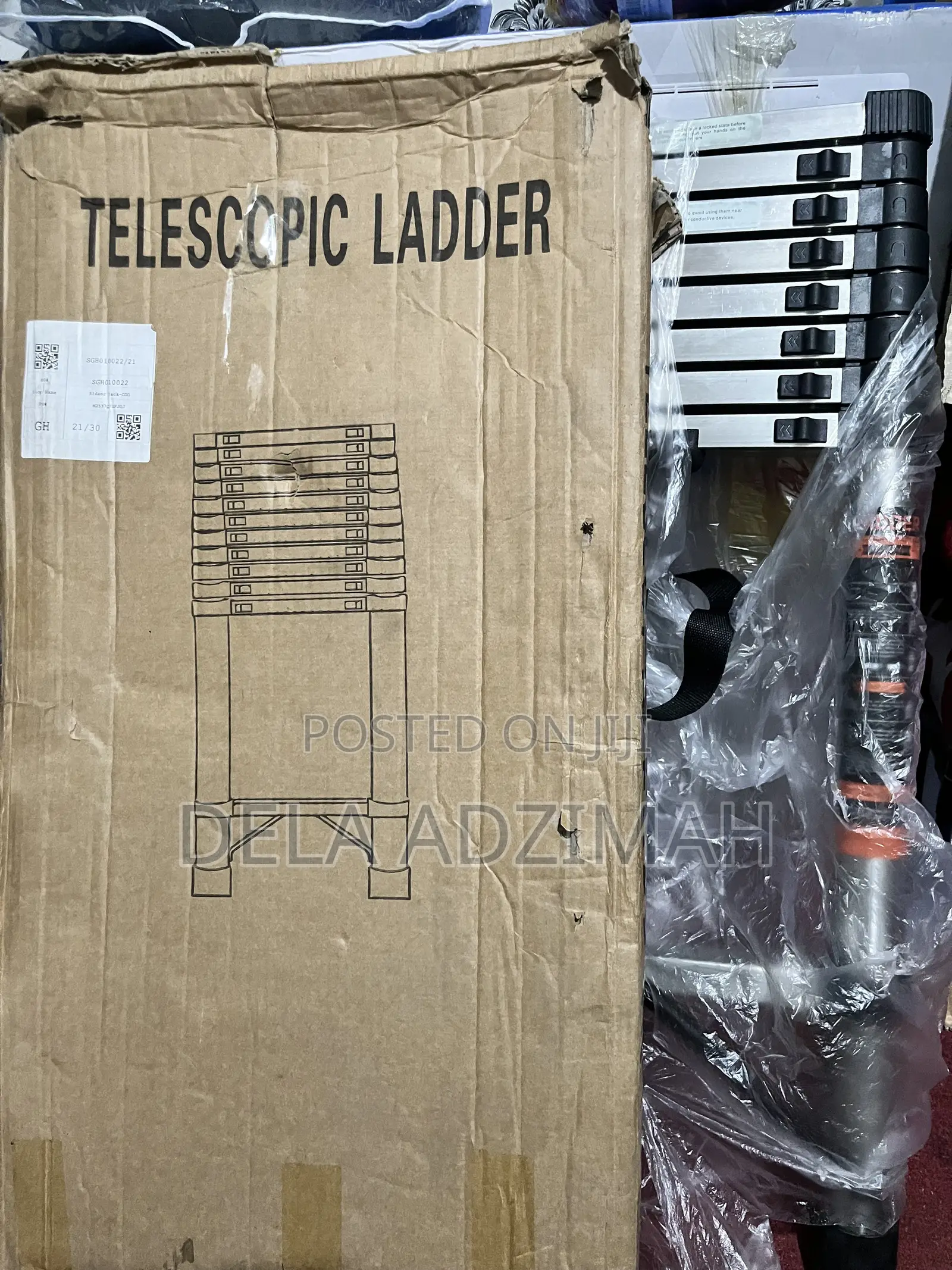 Portable Folding Telescopic Lader 3.8M