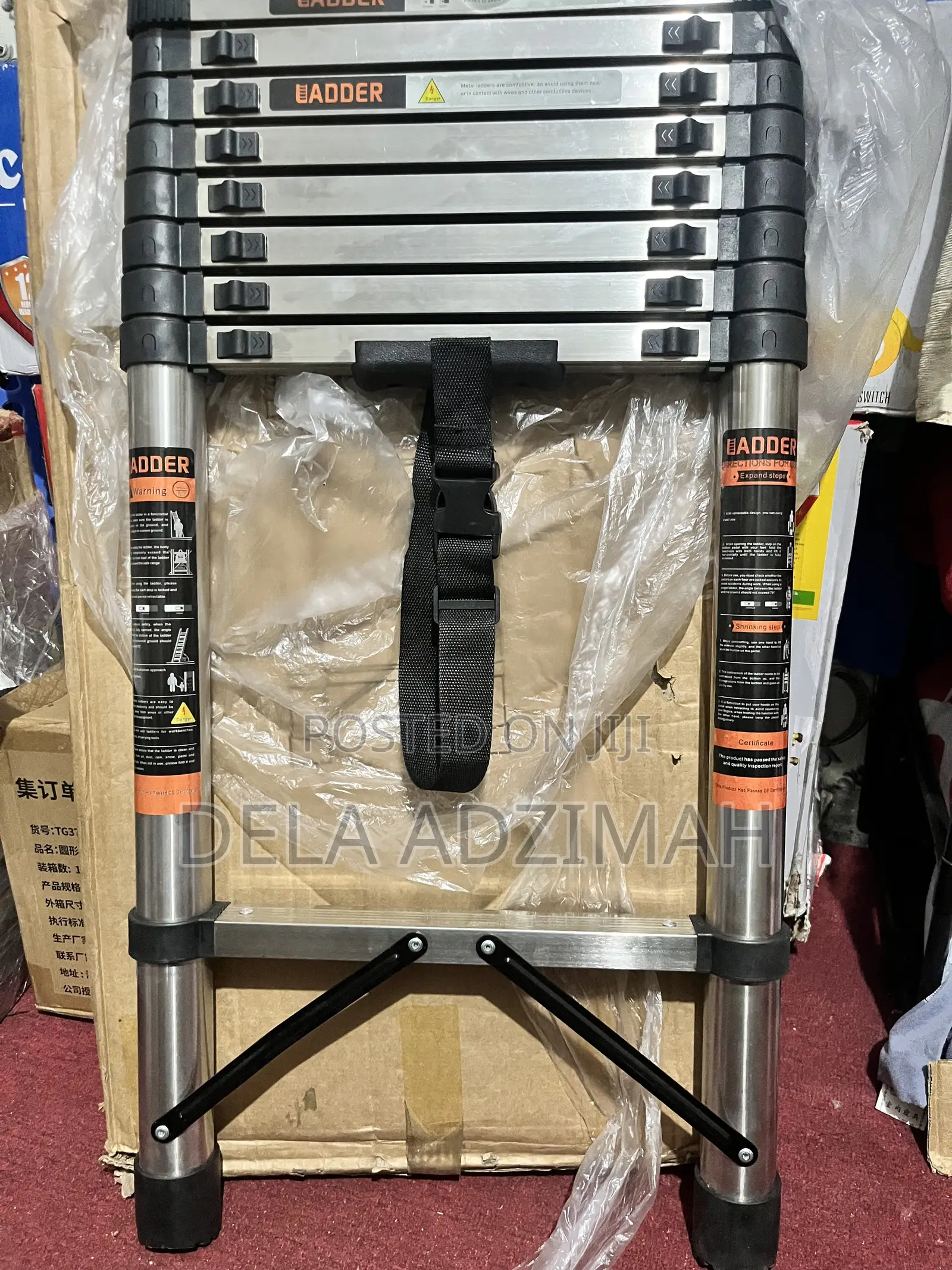 Portable Folding Telescopic Lader 3.8M