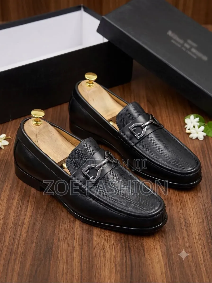 Men's Leather Loafers Shoe(Salvatore Ferragamer