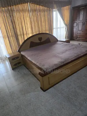 Double Bed With Orthopedic Mattress
