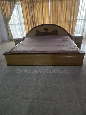 Double Bed With Orthopedic Mattress