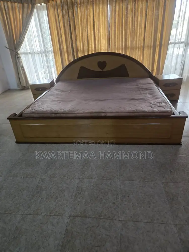 Double Bed With Orthopedic Mattress