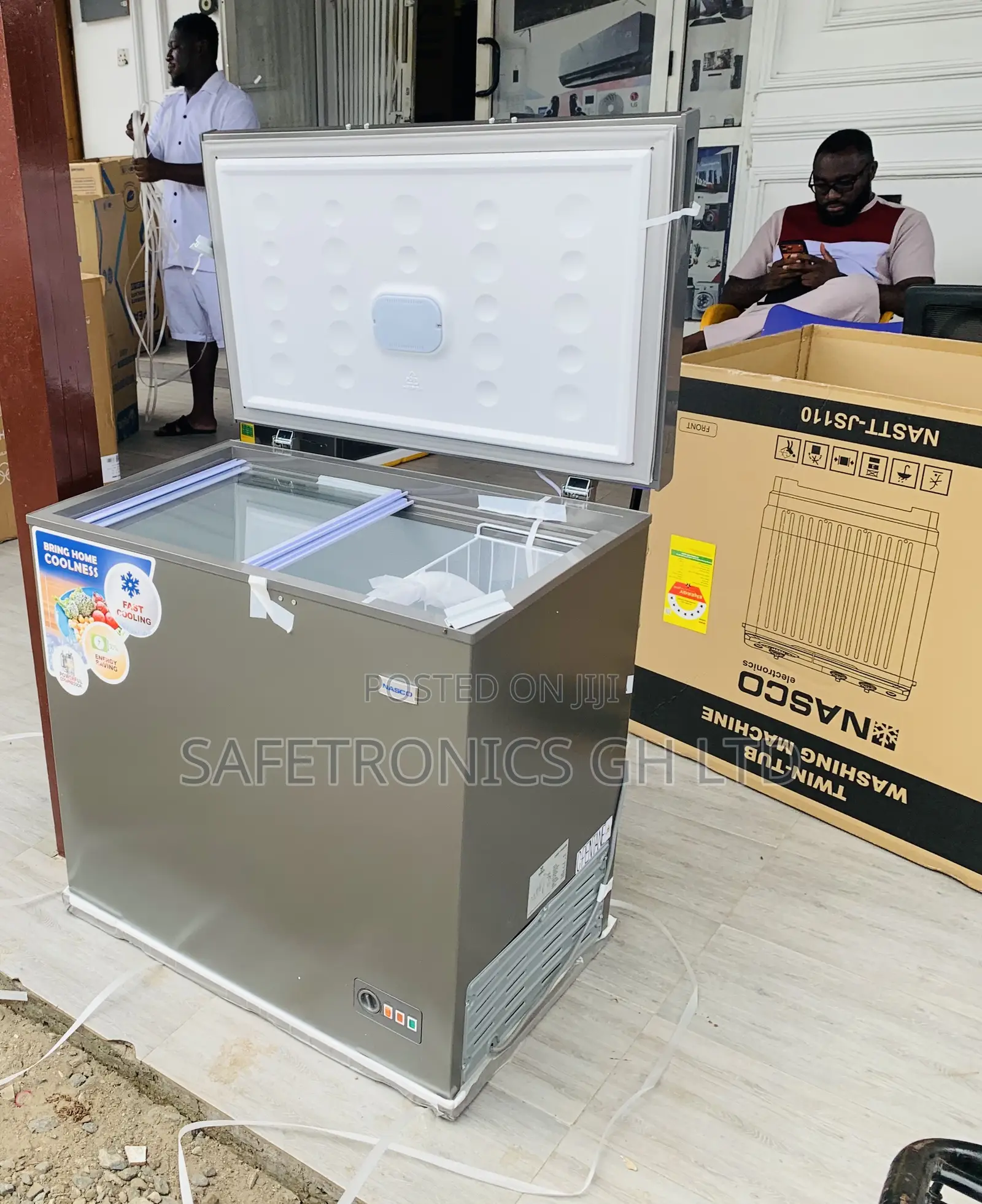 Super Good Nasco NAS-230SK Single-Door 198-Litre Chest Freezer