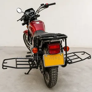 Adjustable 5-Bar Motorcycle Cargo Rack Heavy Duty Steel