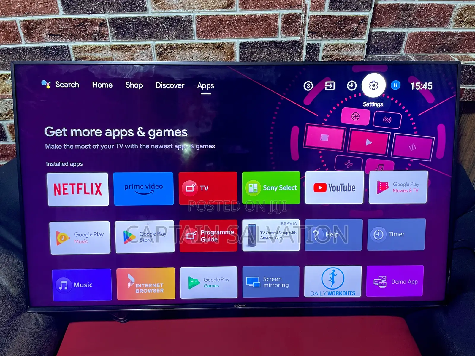 Sony Smart Digital Android TV 49inches Uk Used