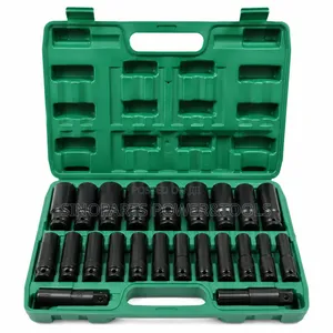 1/2 Deep Impact Socket Set 8-32mm With Carry Case