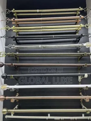 Adjustable Curtains Rod – Strong & Durable
