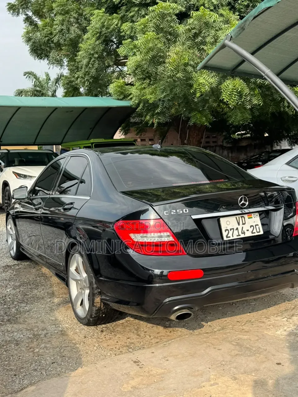 Mercedes-Benz C250 2014 Black