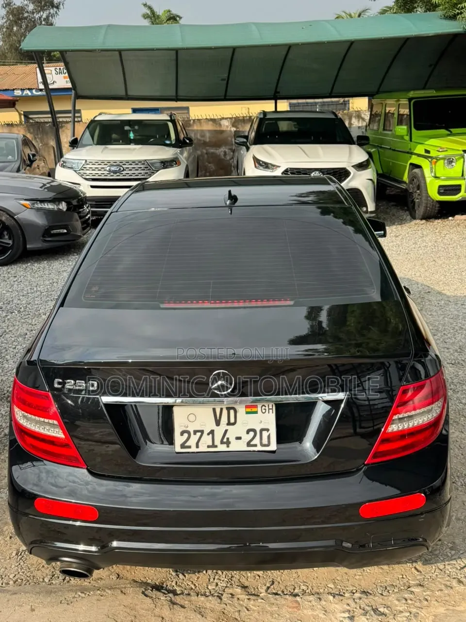 Mercedes-Benz C250 2014 Black