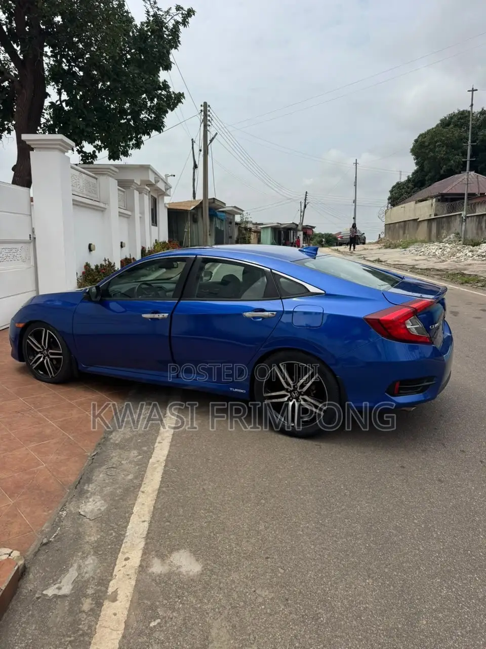 Honda Civic 2017 Blue