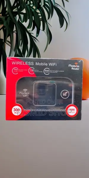 High-Speed 300Mbps Portable 5G LTE WiFi Router