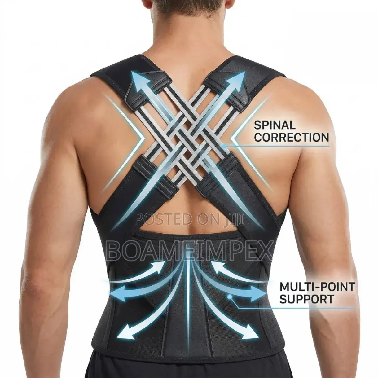 Back Posture Brace and Corrector