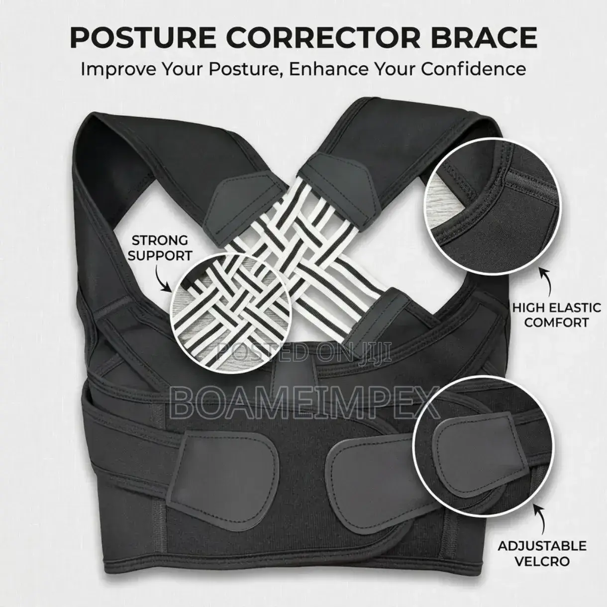 Back Posture Brace and Corrector