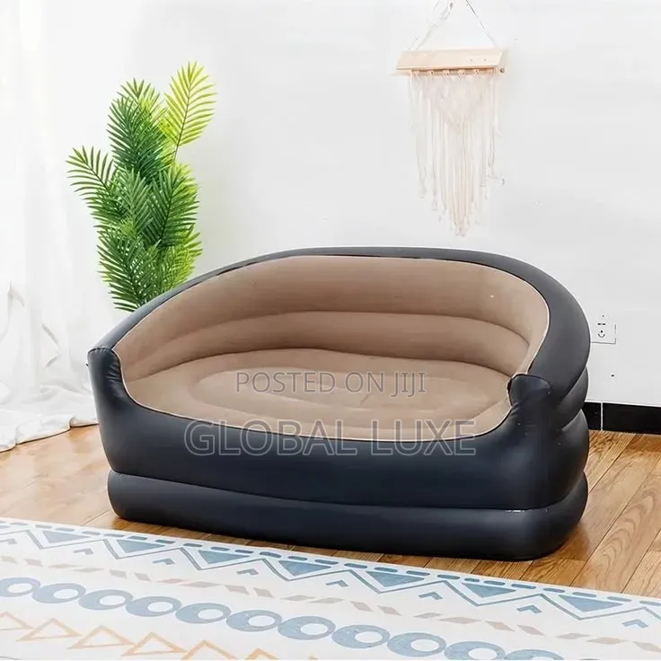 Double Inflatable Sofa – Portable 2-Seater Air Sofa
