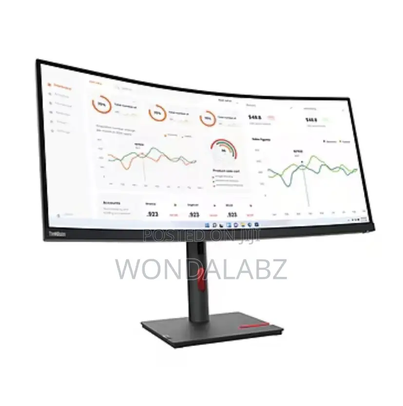 Lenovo Think Vision T34wd-40 34" 99% sRGB 120Hz Curve Monitor