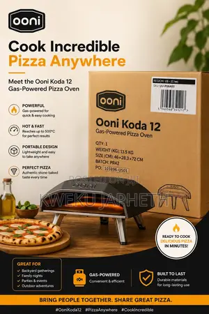 Ooni Koda 12 Gas Powered Pizza Oven