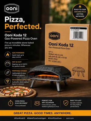 Ooni Koda 12 Gas Powered Pizza Oven