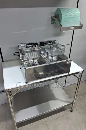 Double Deep Fryer – Dual Basket Electric Frying Machine