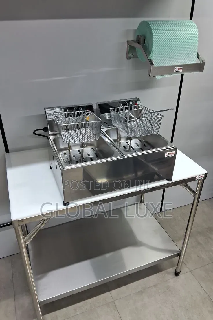 Double Deep Fryer – Dual Basket Electric Frying Machine