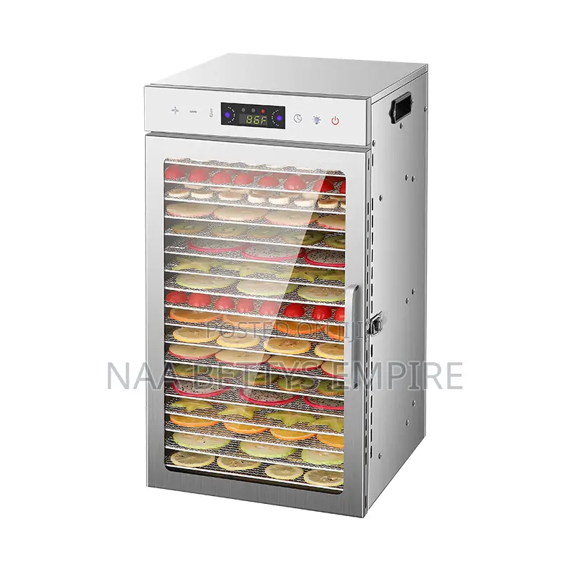 Commercial Food Dehydrator 18 Trays, Smart Timer Temperature Control