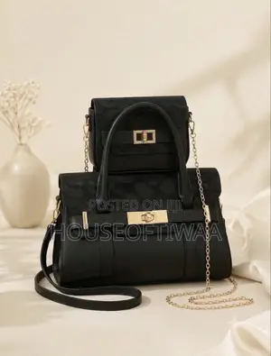 Gift-Ready 2-Piece Ladies Handbag Set