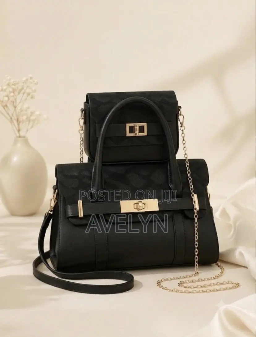 Gift-Ready 2-Piece Ladies Handbag Set