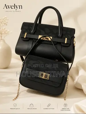 Gift-Ready 2-Piece Ladies Handbag Set
