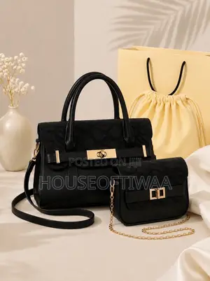 Gift-Ready 2-Piece Ladies Handbag Set
