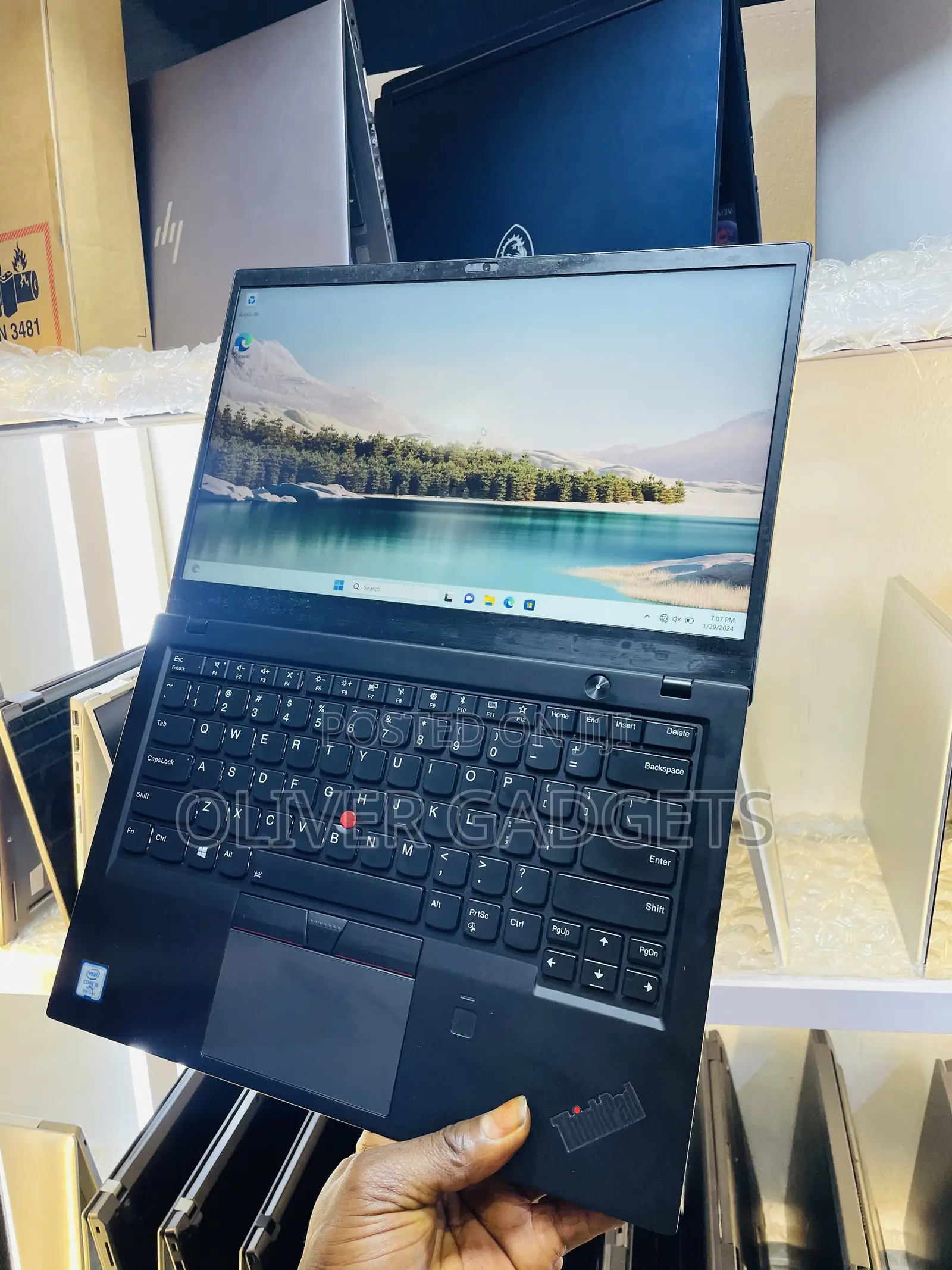 Laptop Lenovo ThinkPad X1 Carbon 8GB Intel Core i5 SSD 256GB