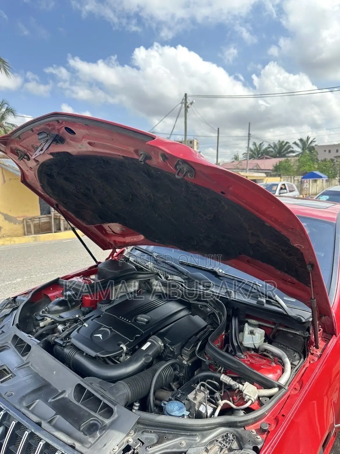 Mercedes-Benz C250 2014 Red
