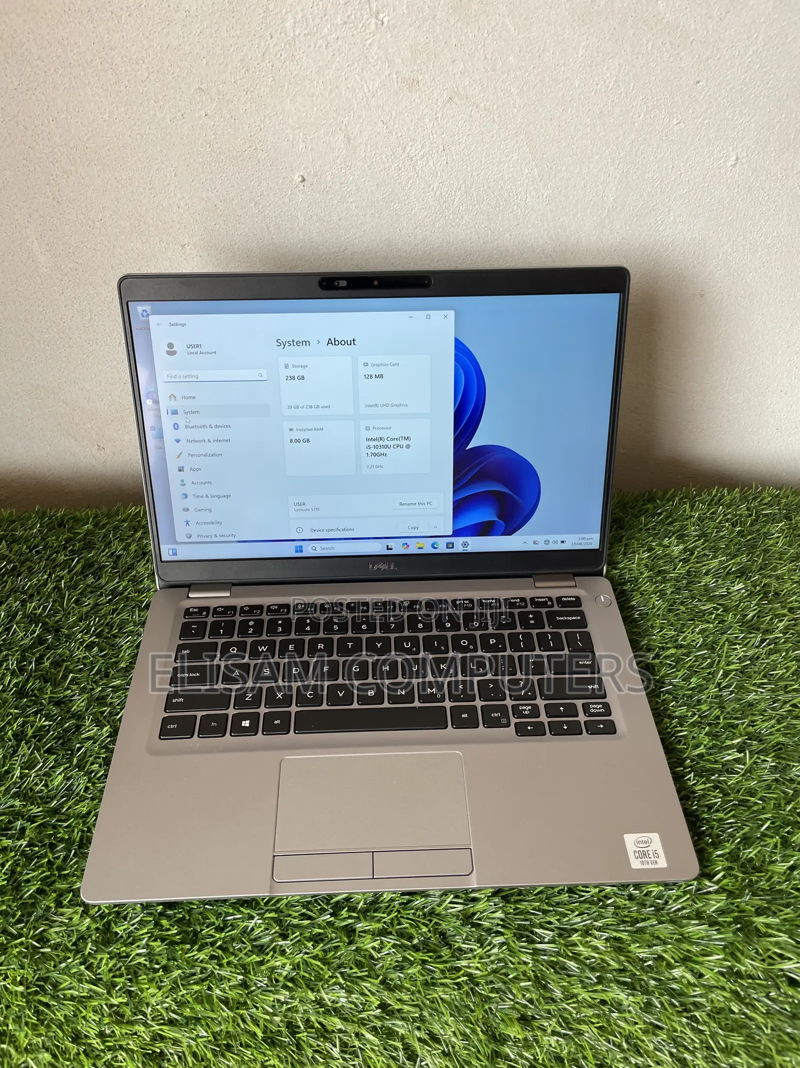 Laptop Dell Latitude 5310 8GB Intel Core i5 SSD 256GB