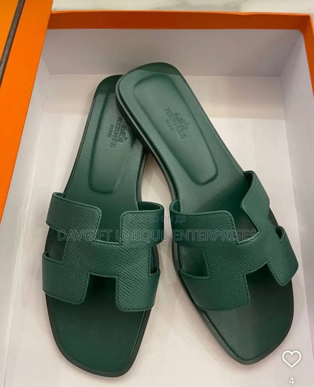 Ladies Original Hermes Slippers