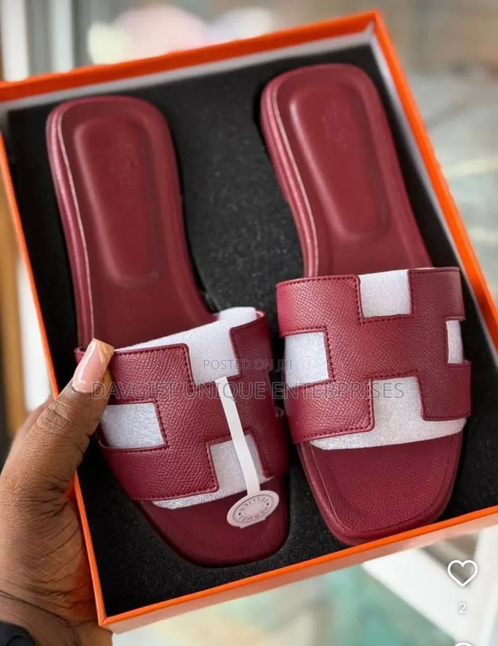 Ladies Original Hermes Slippers