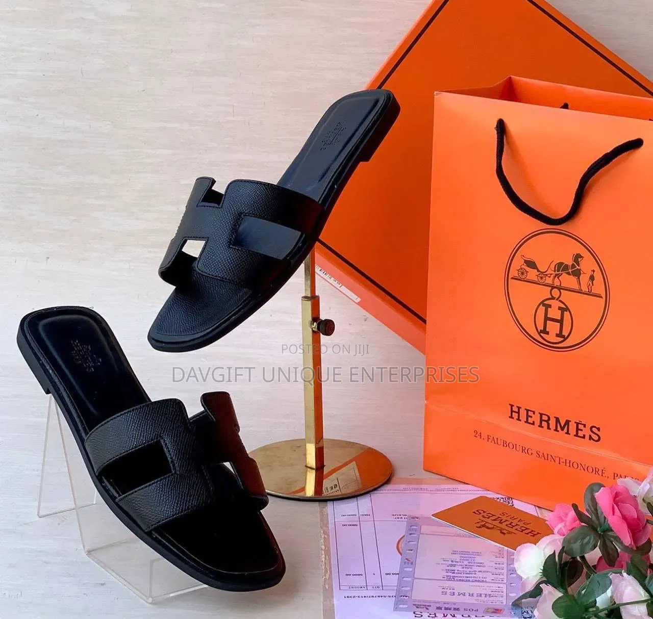Ladies Original Hermes Slippers