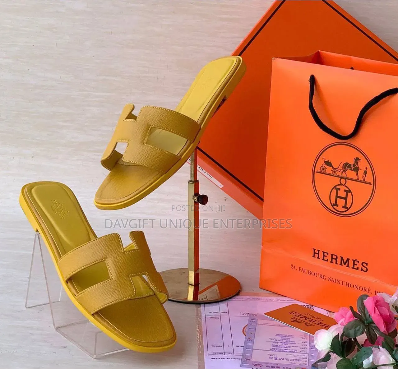 Ladies Original Hermes Slippers
