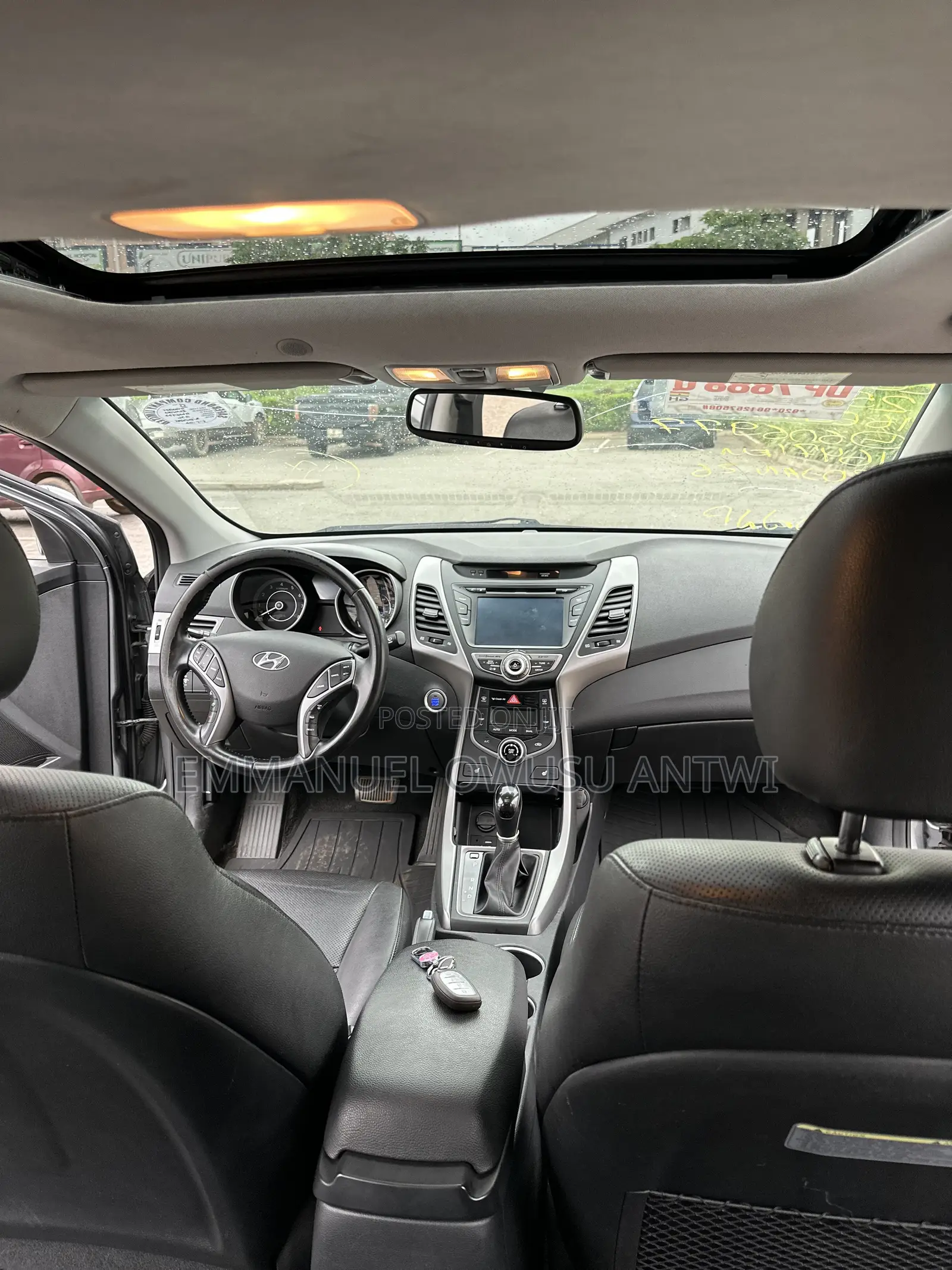Hyundai Elantra Limited Sedan FWD (1.8L 4cyl 6A) 2016 Gray