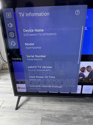 70 Inch LG TV