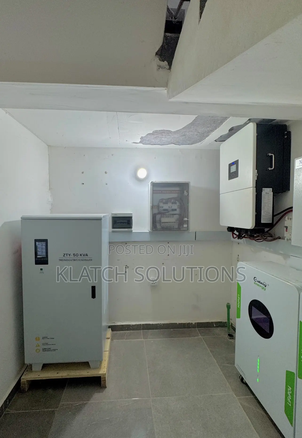 50kva Zty Stabilizer, Avr 3 Phase