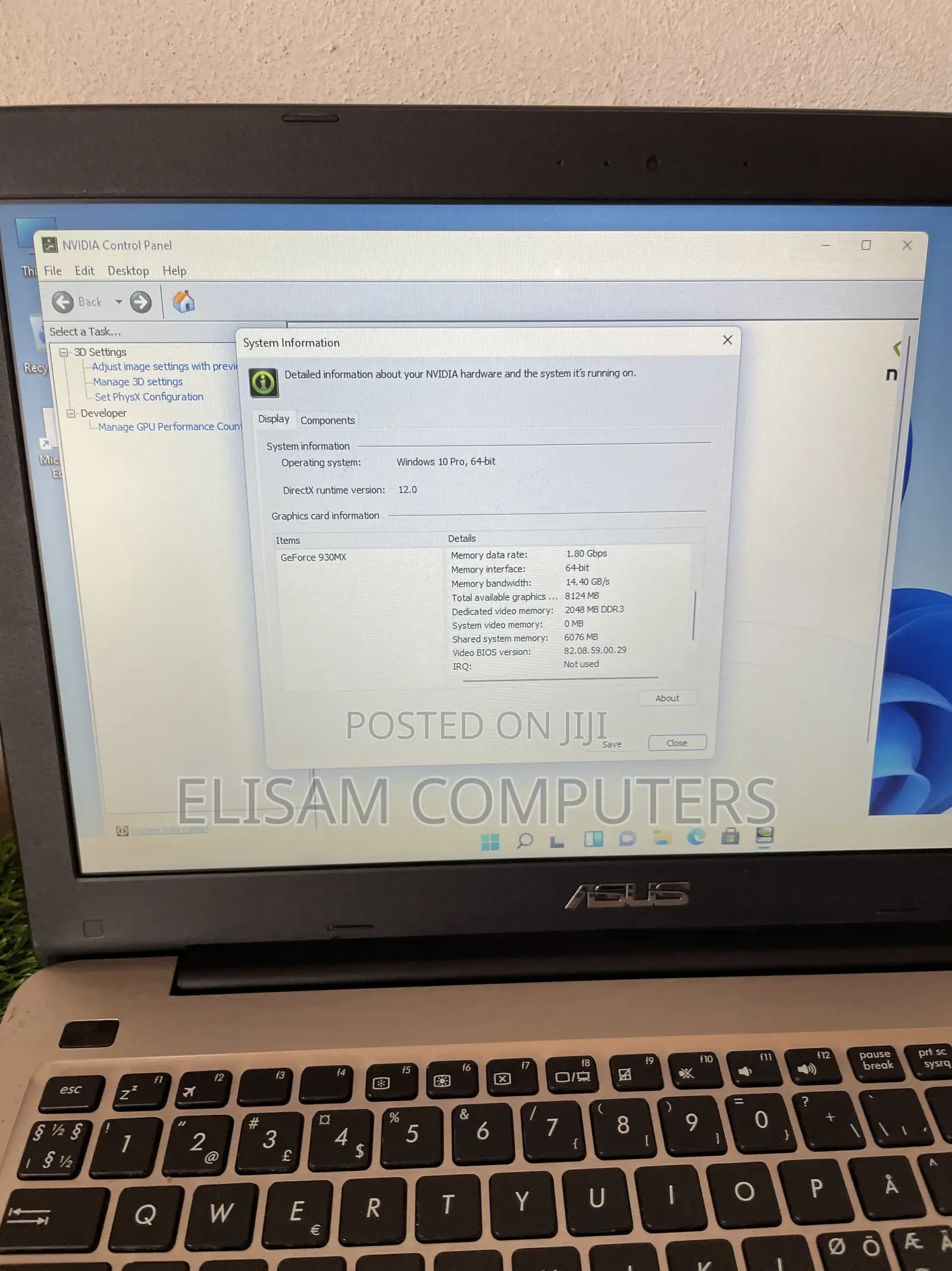 Laptop Asus 12GB Intel Core i5 SSD 256GB