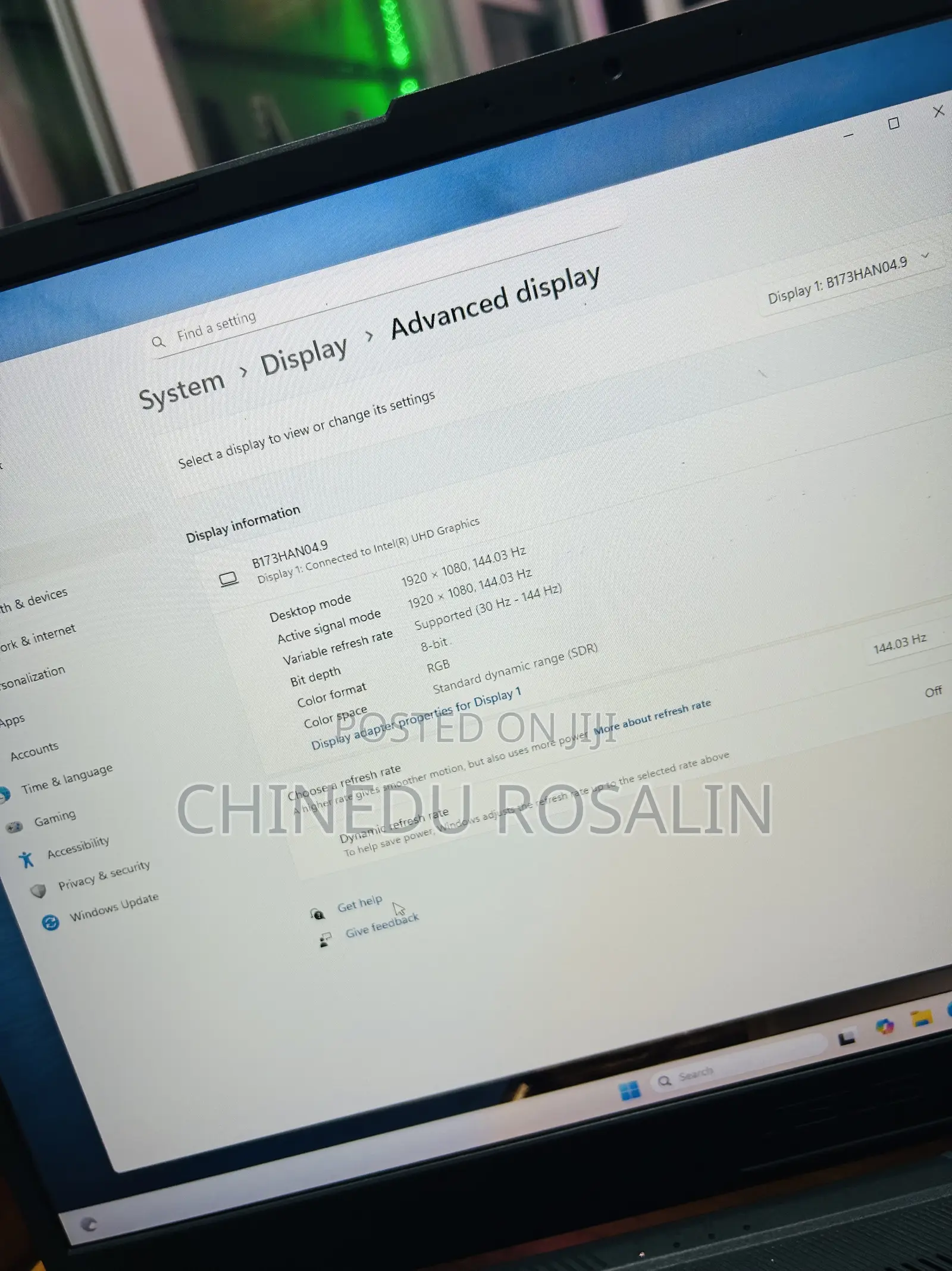 Laptop Asus TUF Gaming F17 16GB Intel Core i5 SSD 512GB