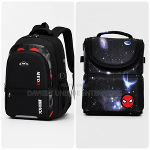 Original Backpack and Big Size Insulated Launch Bag Set