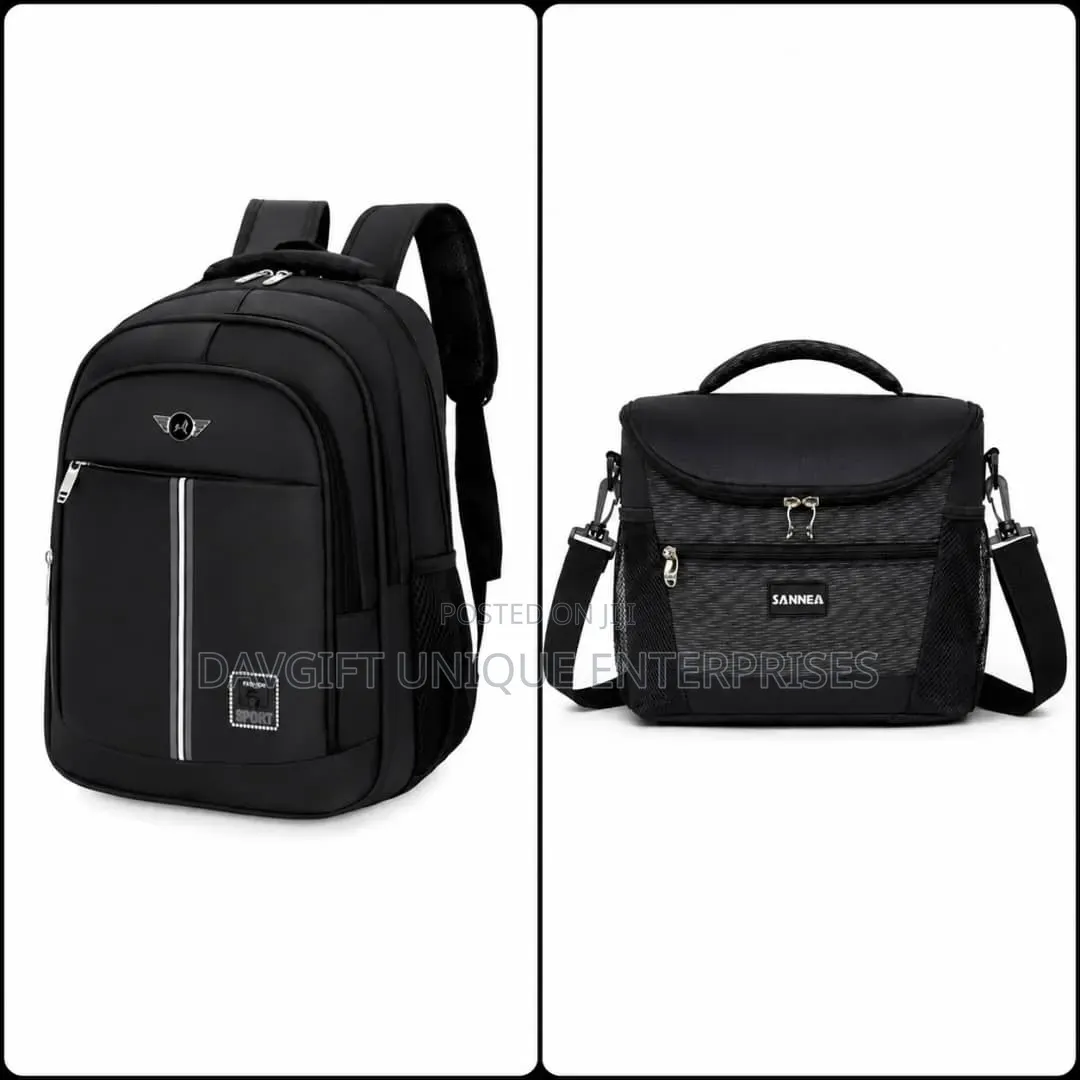 Original Backpack and Big Size Insulated Launch Bag Set