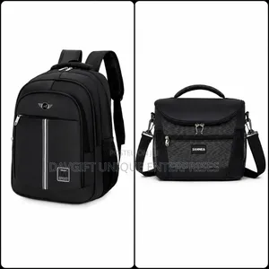 Original Backpack and Big Size Insulated Launch Bag Set