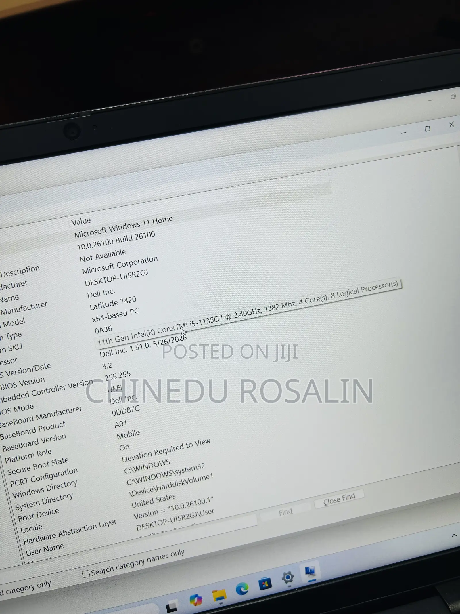 Laptop Dell Latitude 7420 8GB Intel Core i5 SSD 256GB
