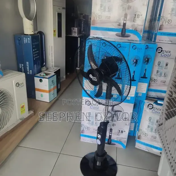 Rechargeable Fan Light