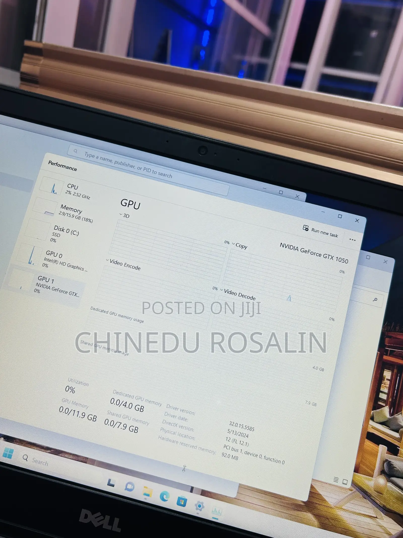 Laptop Dell Inspiron 15 7000 16GB Intel Core i5 SSD 1T