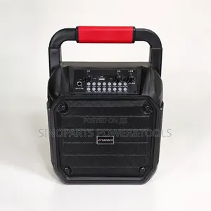 SANSUI 6.5" Portable Bluetooth Karaoke Speaker Rechargeable