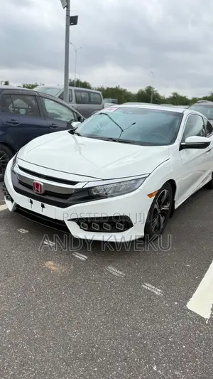 Honda Civic Touring Coupe 2018 White
