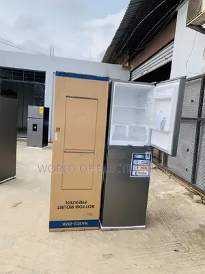 Text Us for Nasco 251 LTRS Double Door Bottom Mount Fridge( NASD2-29SK